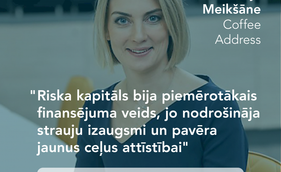 Katru dienu 250 tūkstoši kafijas tasītes klientiem Baltijas valstīs. Līdz tādam apjomam ar riska kapitāla fonda BaltCap palīdzību “Coffee Address“ izaudzis trīs gadu laikā. 