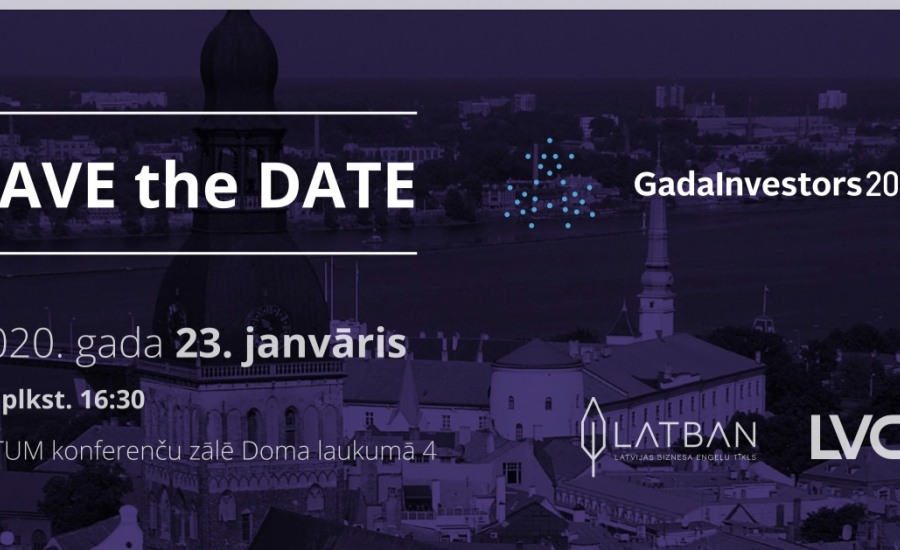 GadaInvestors’19 apbalvošanas ceremonija notiks 2020.gada 23.janvārī