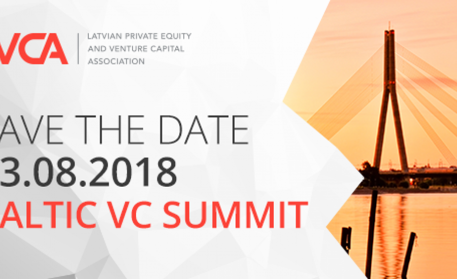 Baltic VC Summit 2018 in Riga on the 23rd of August
