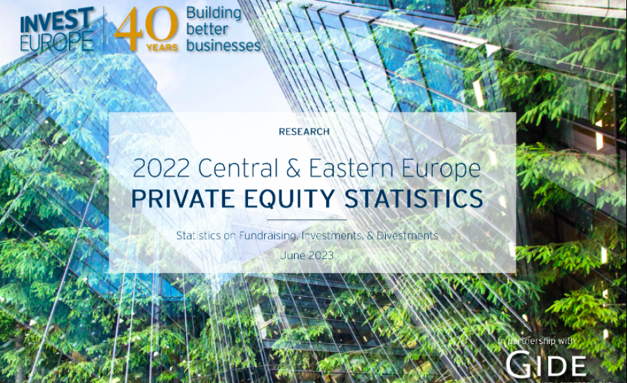 2022 Central and Eastern Europe Private Equity Statistics report is published